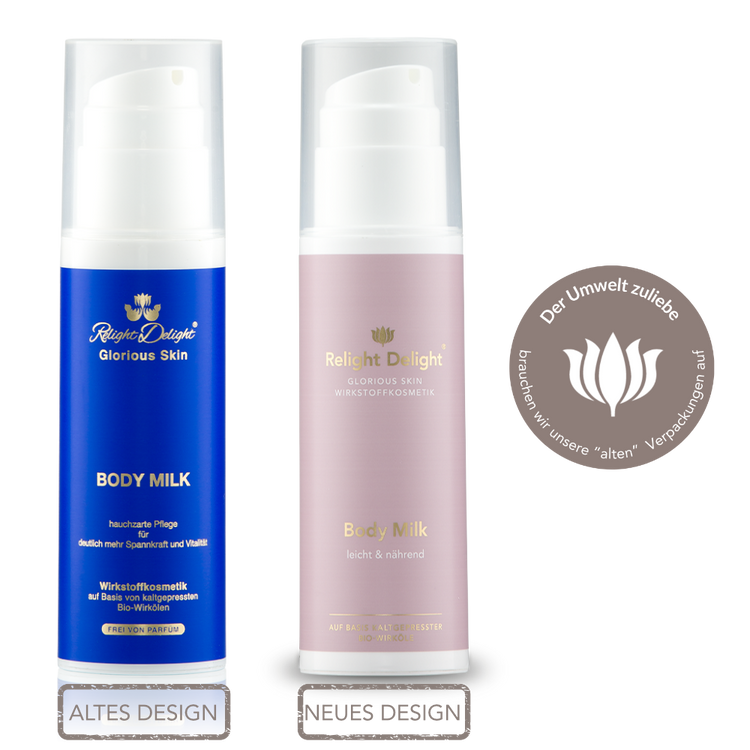 Glorious Skin - Body Milk - frei von Parfüm - 150ml