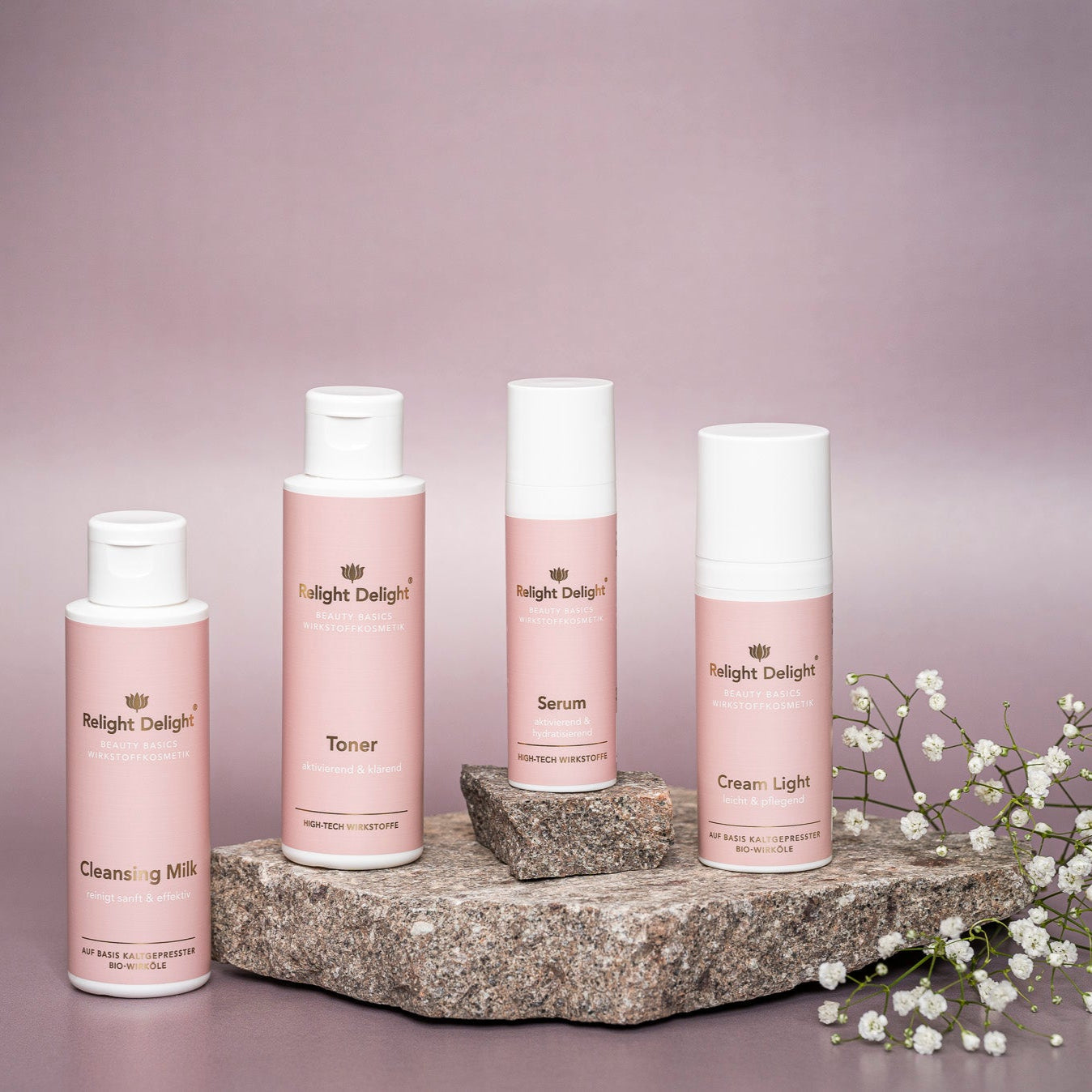 Beauty Basics - Gesichtspflege-Set light - partiell frei von Parfüm