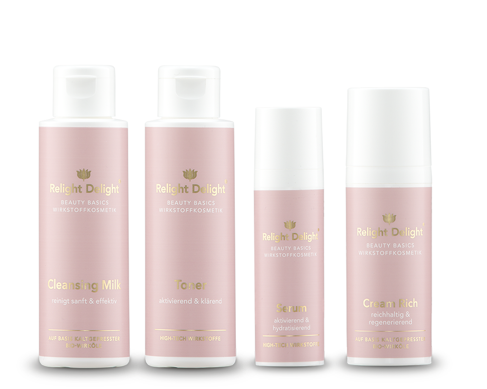 Beauty Basics - Gesichtspflege-Set rich - partiell frei von Parfüm