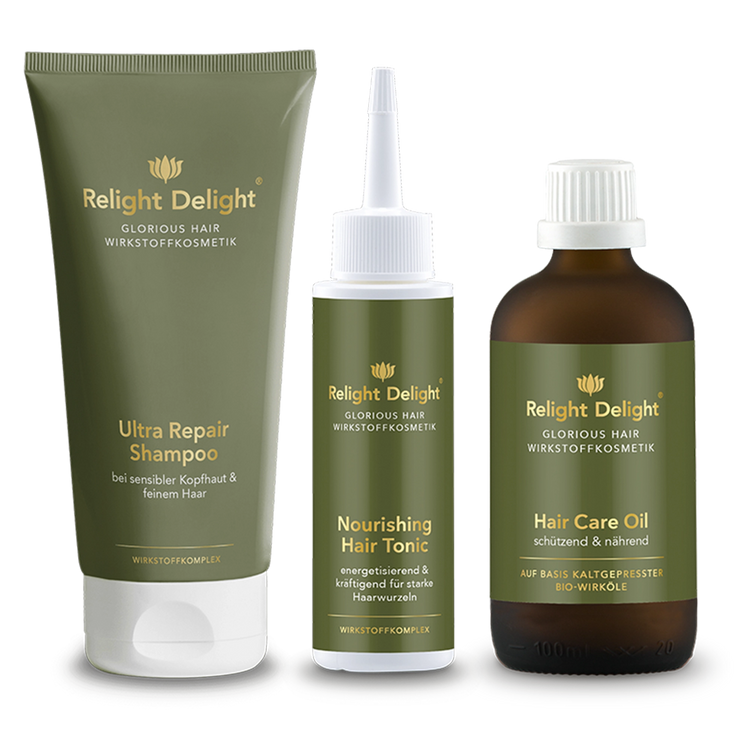 Glorious Hair - Haarpflege-Set - Keratin Power - frei von Parfüm