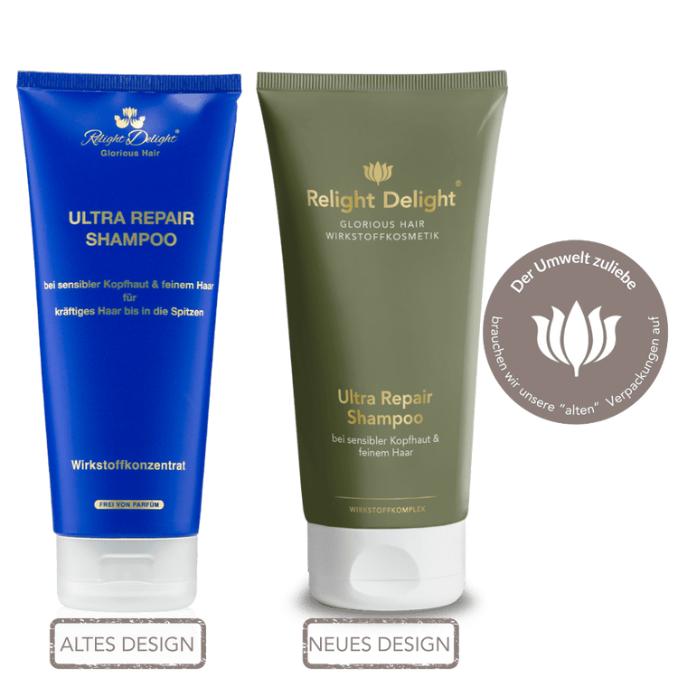 Glorious Hair - Ultra Repair Shampoo - frei von Parfüm - 200ml