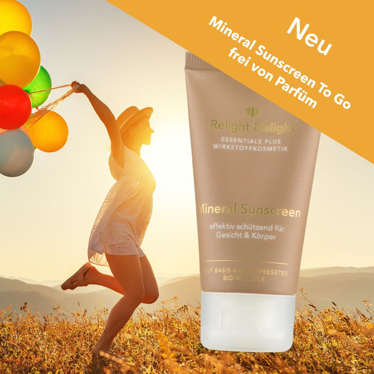 Essentials Plus - Mineral Sunscreen To Go - frei von Parfüm - 50ml